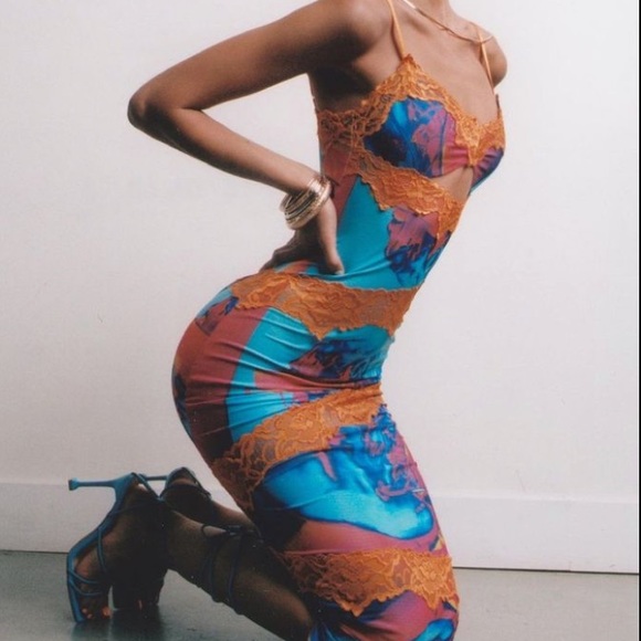 Tiger mist pink dress - Picture 2 of 12